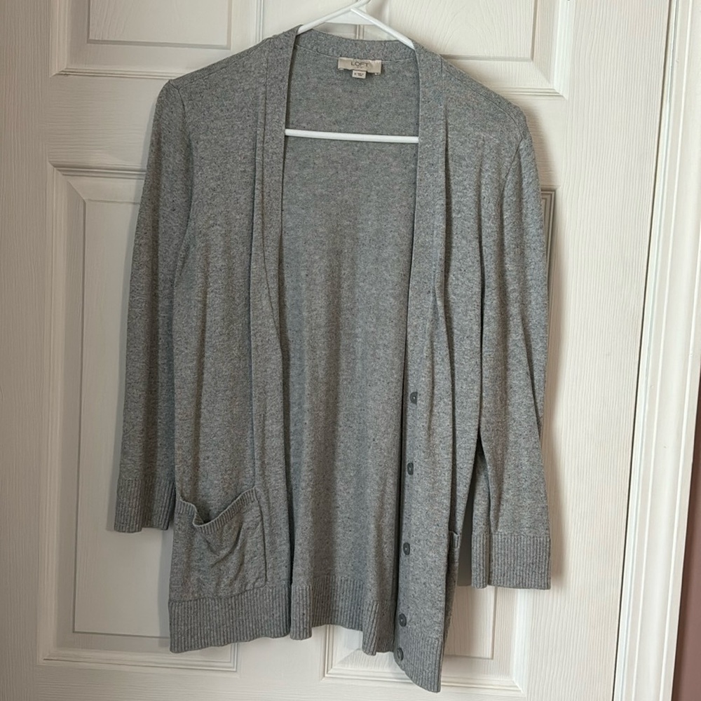 LOFT Outlet Women’s Cardigan Size Medium with Pockets